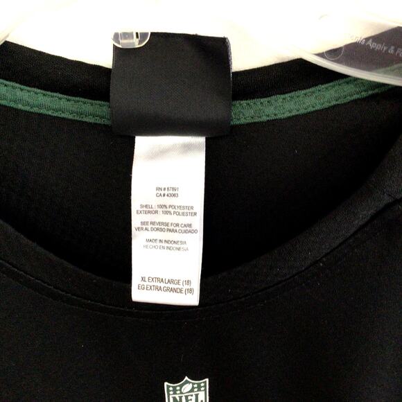 Jets NFL Team Apparel Youth XL Long Sleeve Tee Shirt - Picture 3 of 5